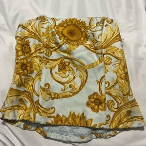 j mclaughlin silk corset top